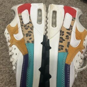 Nike Multicolor Animal Print Sneakers